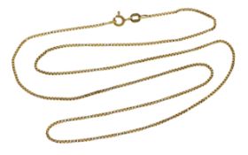 Kette 5.03g 750/- Gelbgold. Laenge ca. 50.50 cm