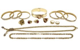 Div. Goldschmuck 181.68g 585/- Gelbgold