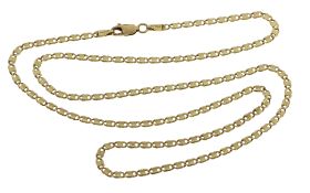 Kette 7.02g 585/- Gelbgold. Laenge ca. 54 cm