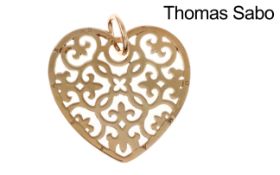 Thomas Sabo Anhaenger 5.55g 925/- Silber vergoldet