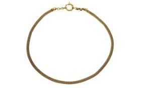 Collier 24.57g 750/- Gelbgold. Laenge ca. 44.50 cm