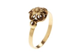 Ring 2.4g 585/- Gelbgold. Ringgroesse ca. 63