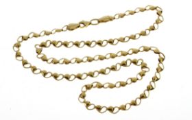 Kette 4.87g 585/- Gelbgold. Laenge ca. 44.50 cm