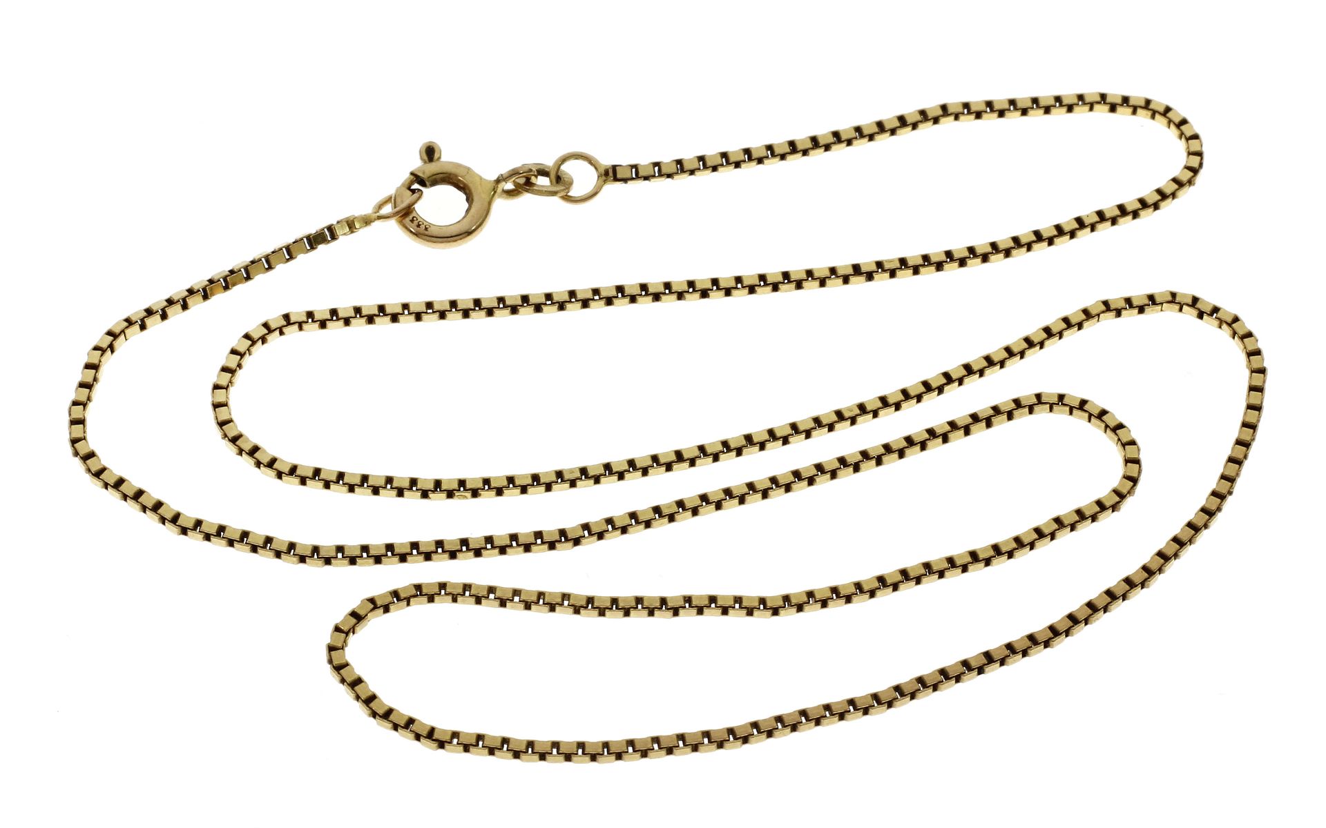 Kette 3.33g 333/- Gelbgold. Laenge ca. 42 cm