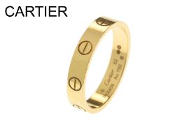 Cartier Ring 3.23g 750/- Gelbgold. Ringgroesse ca. 52. ohne Papiere und Etui