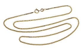 Kette 6.64g 585/- Gelbgold. Laenge ca. 50 cm