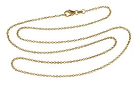 Kette 3.21g 585/- Gelbgold. Laenge ca. 50 cm