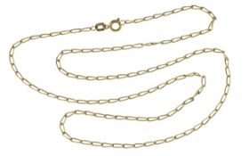 Kette 3.16g 585/- Gelbgold. Laenge ca. 49.50 cm