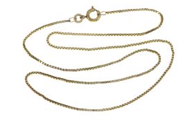 Kette 2.03g 333/- Gelbgold. Laenge ca. 38 cm