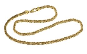 Koenigskette 29.52g 585/- Gelbgold. Laenge ca. 55 cm