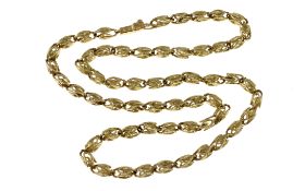 Kette 13.03g 585/- Gelbgold. Laenge ca. 41 cm