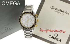 Omega Speedmaster Ref. 7950897.3 Automatik Edelstahl vergoldet. mit Box und ohne Papiere