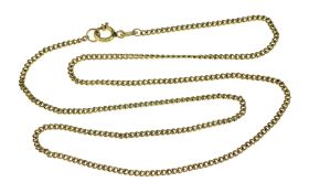 Kette 2.23g 333/- Gelbgold. Laenge ca. 45 cm