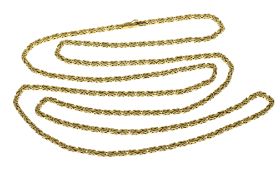 Koenigskette 29.87g 585/- Gelbgold. Laenge ca. 90 cm