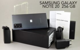 Samsung Galaxy Note20 256GB mit Karton und Ladekabel