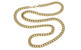 Kette 6.83g 585/- Gelbgold. Laenge ca. 50 cm