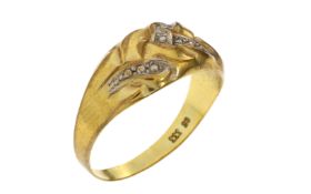 Ring 1.46g 333/- Gelbgold. Ringgroesse ca. 59