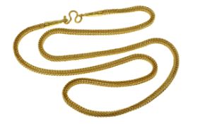 Kette 15.22g 965/- Gelbgold. Laenge ca. 55 cm