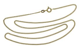 Kette 2.75g 585/- Gelbgold. Laenge ca. 44.50 cm