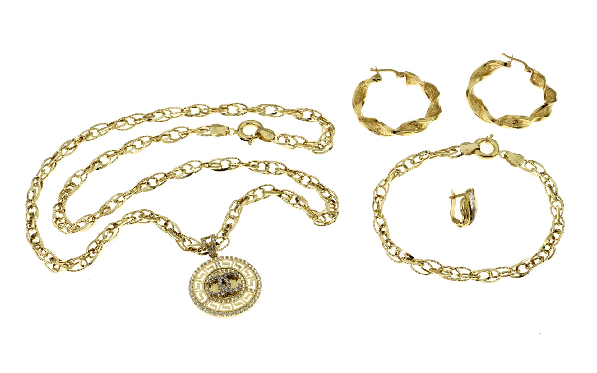 Konvolut Goldschmuck 18.81g 585/- Gelbgold