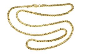 Kette 7.18g 585/- Gelbgold. Laenge ca. 50 cm