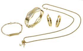 Konvolut Goldschmuck 18.26g 585/- Gelbgold