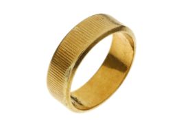 Ring 7.01g 585/- Gelbgold. Ringgroesse ca. 57