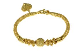 Armband 15.19g 965/- Gelbgold. Laenge ca. 16 cm