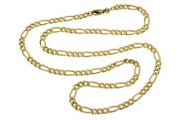 Kette 27.44g 585/- Gelbgold. Laenge ca. 59.50 cm