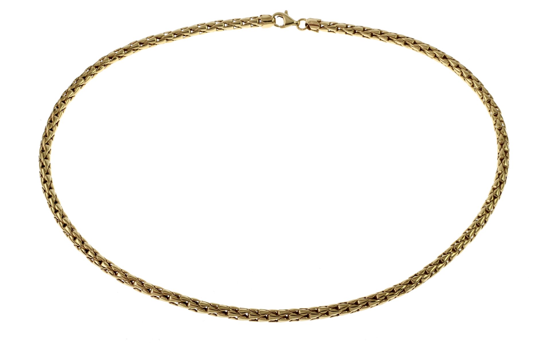 Kette 19.79g 585/- Gelbgold. Laenge ca. 45 cm