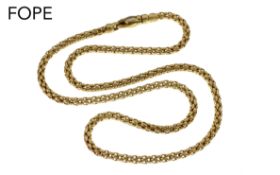 FOPE Kette 15.43g 750/- Gelbgold. Laenge ca. 41.50 cm