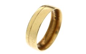 Ring 6.32g 585/- Gelbgold. Ringgroesse ca. 60. mit Gravur