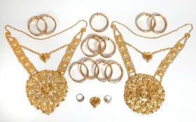 Konvolut Goldschmuck 141.5g 585/- Gold