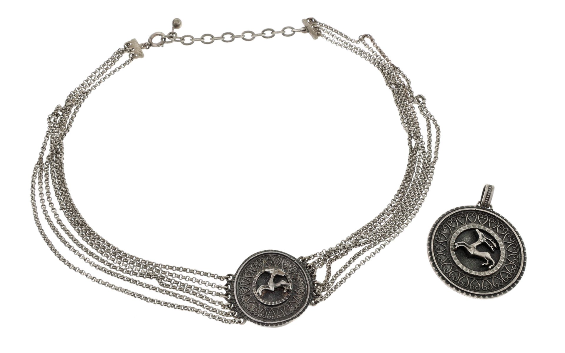 Konvolut Silberschmuck 43.95g 835/- Silber