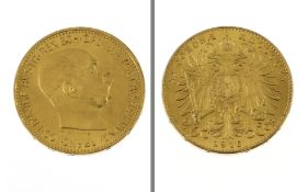 Goldmuenze 6.76g 900/- Gelbgold