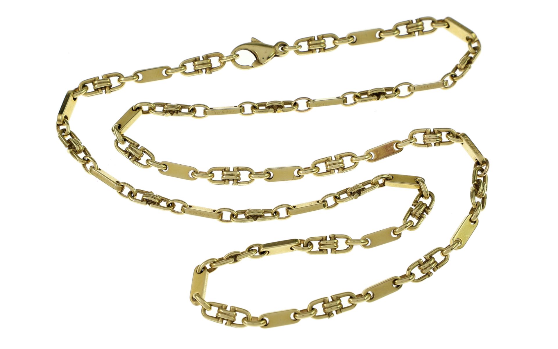 Kette 21.82g 585/- Gelbgold. Laenge ca. 50 cm