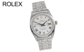 Rolex Datejust Ref. 16014 Automatik 750/- Weissgold/Edelstahl. ohne Box und ohne Papiere