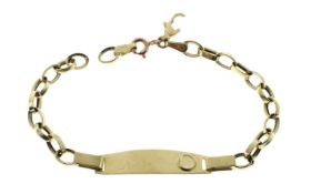 Armband 3.62g 585/- Gelbgold defekt