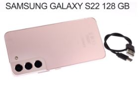 Samsung Galaxy S22 128GB mit Ladekabel. ohne Box. Nutzer ist angemeldet und kann nicht abgemeldet we