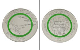 "Einigkeit und Recht und Freiheit Deutschland" Silbermuenze 45.82g 925/- Silber