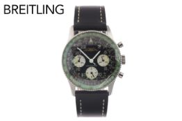 Breitling Navitimer Ref. 809 Automatik Edelstahl. ohne Box und ohne Papiere. Band ist NICHT original