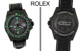 Rolex GMT-Master II Carbon Automatik. ohne Box und ohne Papiere. NUR das Uhrwerk ist original