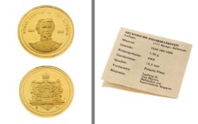 Goldmuenze Deutsche Kounige in Gold 1.56g 585/- Gelbgold 2005