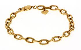 Armband 6.43g 750/- Gelbgold. Laenge ca. 19 cm