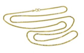 Kette 15.71g 585/- Gelbgold. Laenge ca. 70 cm