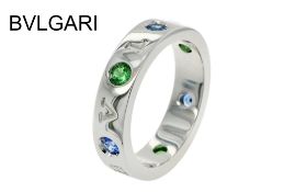 Bulgari Ring B/B R.Sorbet OB TSA/ZAFF AN857672/56 9.13g 750/- Weissgold. Ringgroesse ca. 56. Neuprei