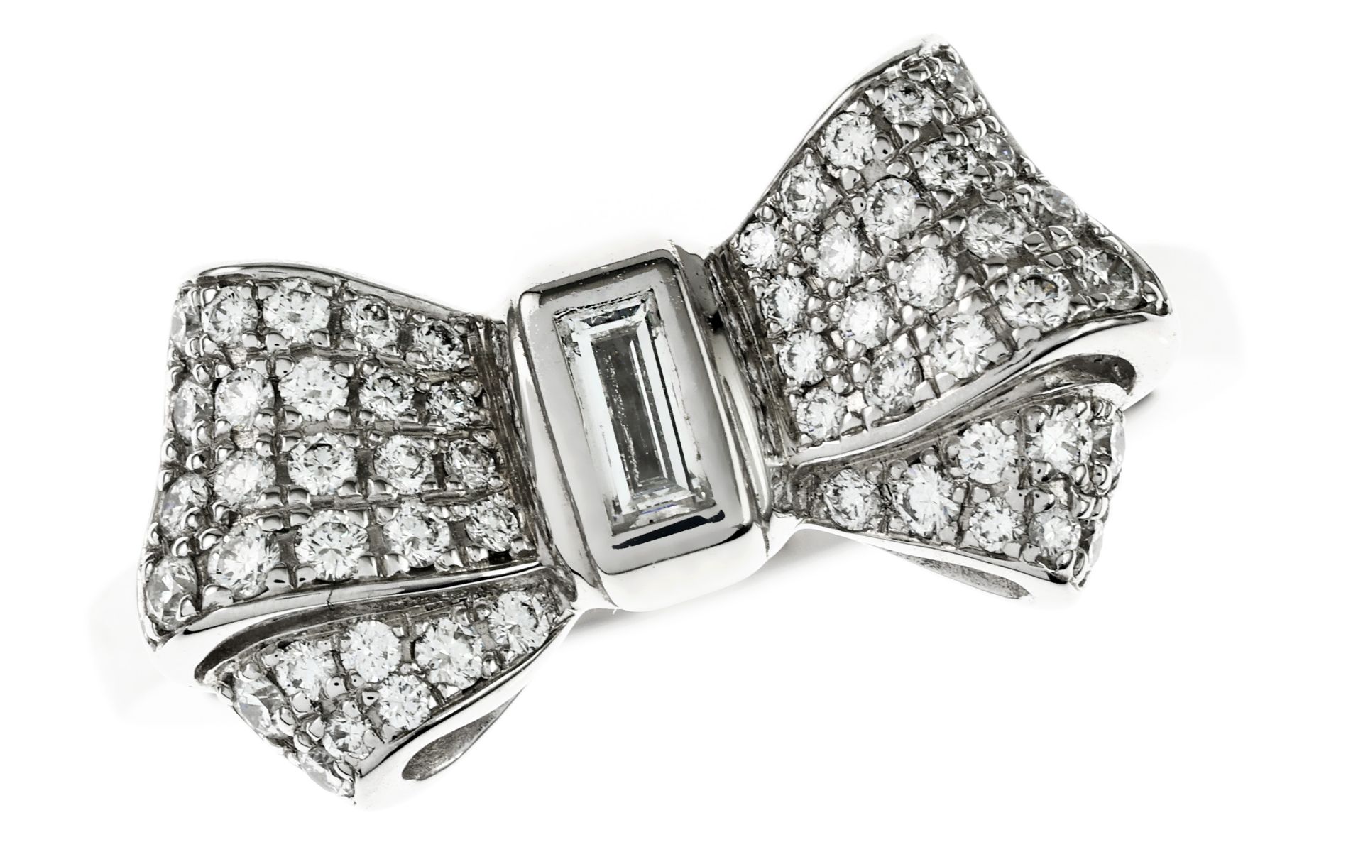 Chopard Ring Ref. 825020-1210 5.92g 750/- Weissgold mit Diamanten. mit Zertifikat. Ringgroesse ca. 5 - Bild 2 aus 3