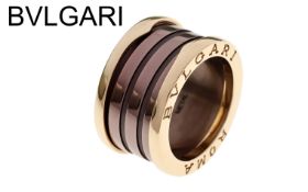 Bulgari Ring Cer Bronzo BZero1 AN856887/51. Ringgroesse ca. 51