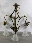 Jugendstil-Deckenlampe