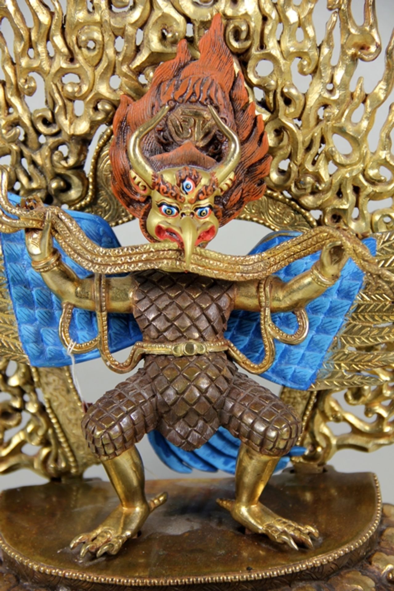 Garuda-Bronze Nepal - Bild 2 aus 5